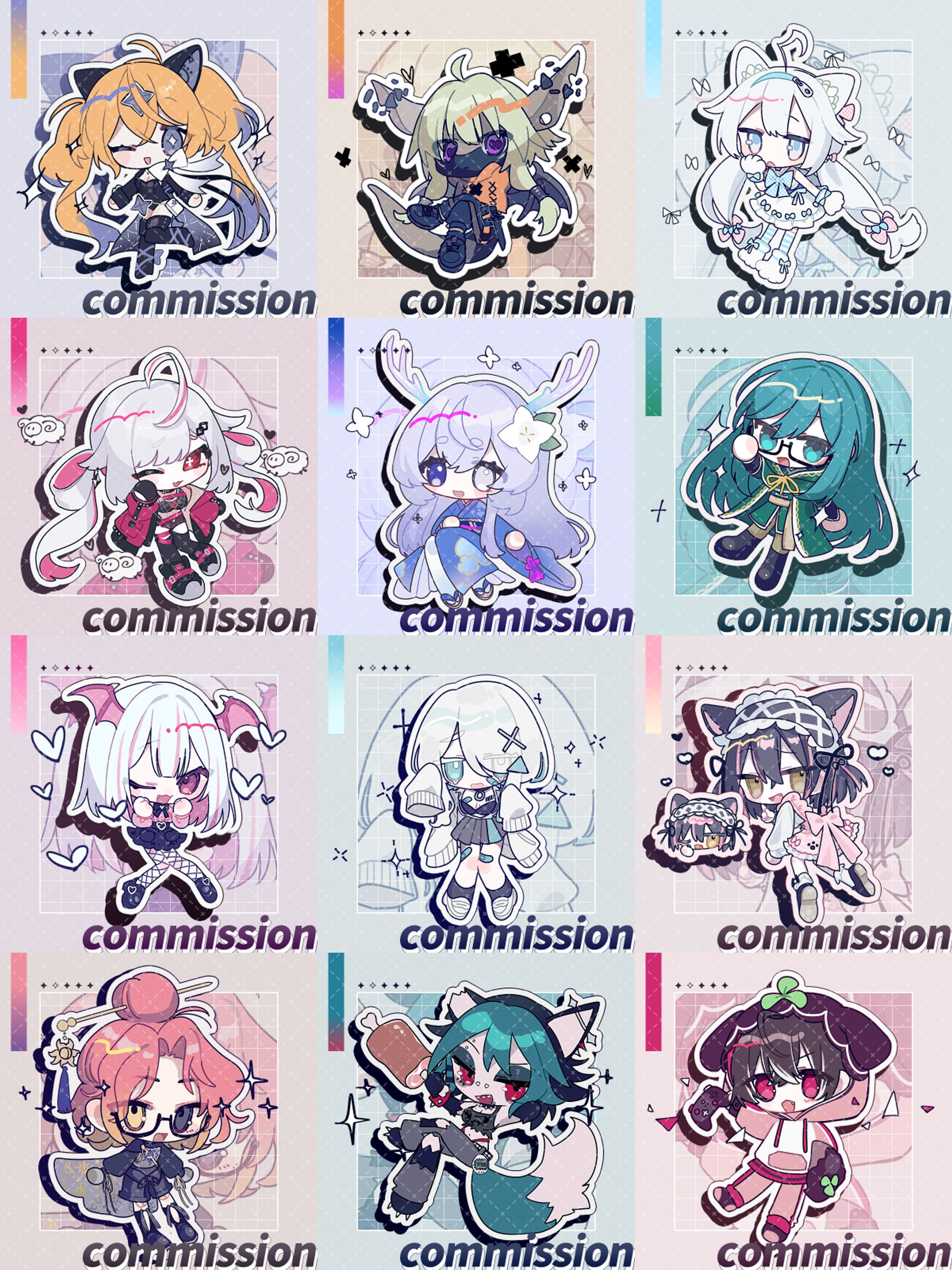 【commission】SDキャラ-1