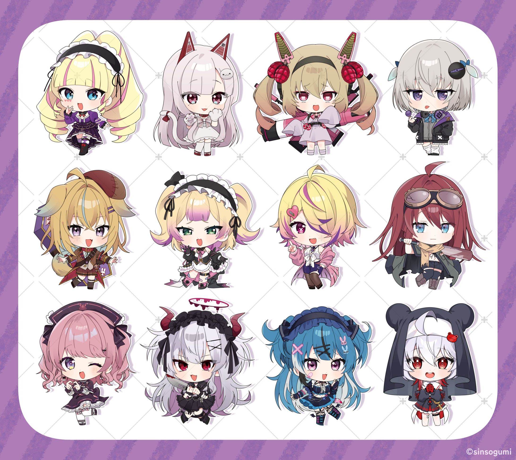 深層組『深層祭3』公式グッズイラスト-1