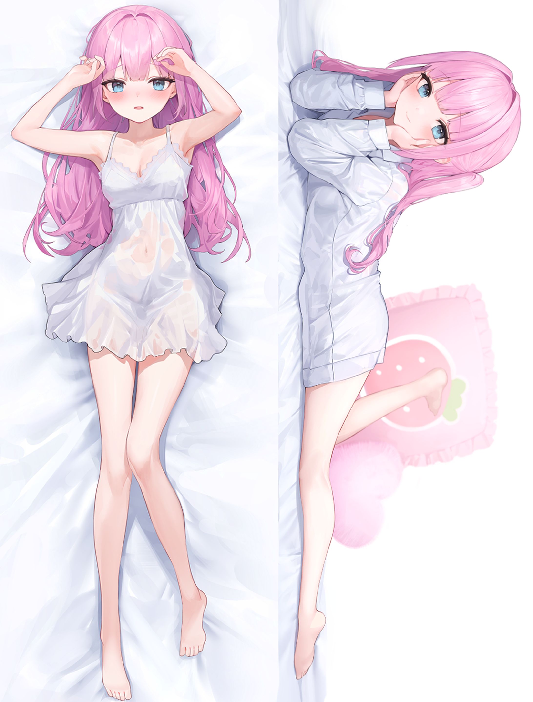 個人VTuberよあけいちか様：抱き枕カバー用イラスト-1