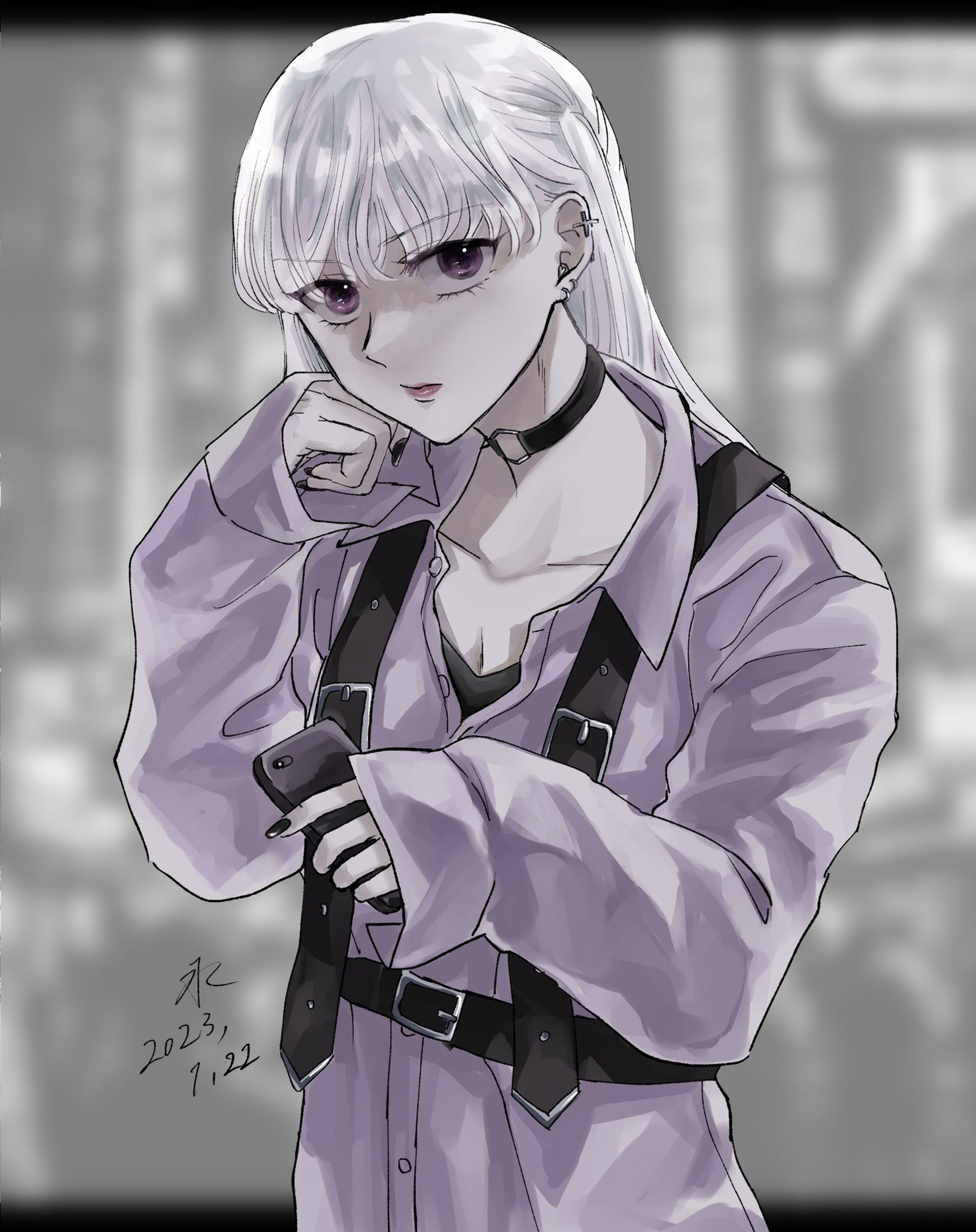 💜　　　　　　　　　　　　　　　　　　　　　　　　　　　　　　　　　　　　　　　　　　　　　　　　　　　　　　　　　　　　　　　　　　　　　　　　　　　　　　　　　　　　　　　　　　　　　　　　　　　      #artwork #paintings #japanartwork #japaneseartist #drawing #drawings #artworks #創作 #イラストレーター #絵画 #アートワーク#originalcharacter #art #artwork #digitalart #illustration #illust
#characterdesign #girlillustration
#美少女 #女の子 #purple-1