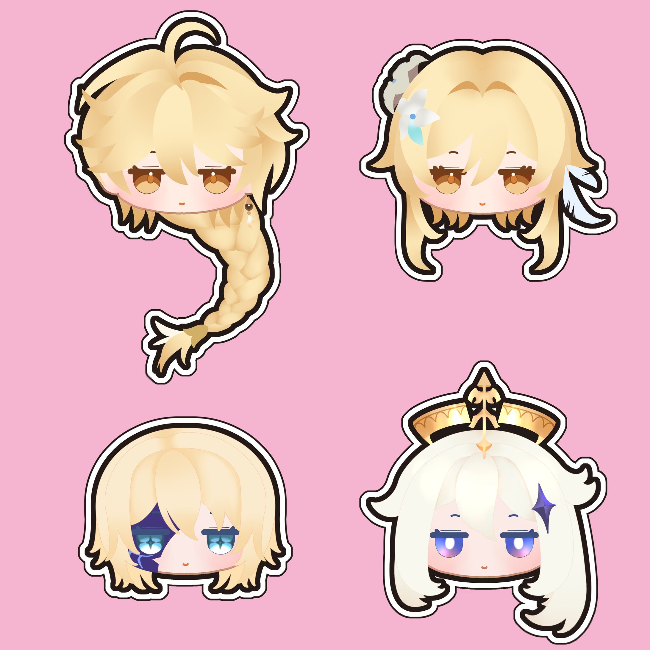 まとめ1 原神 キャラフェイス-1