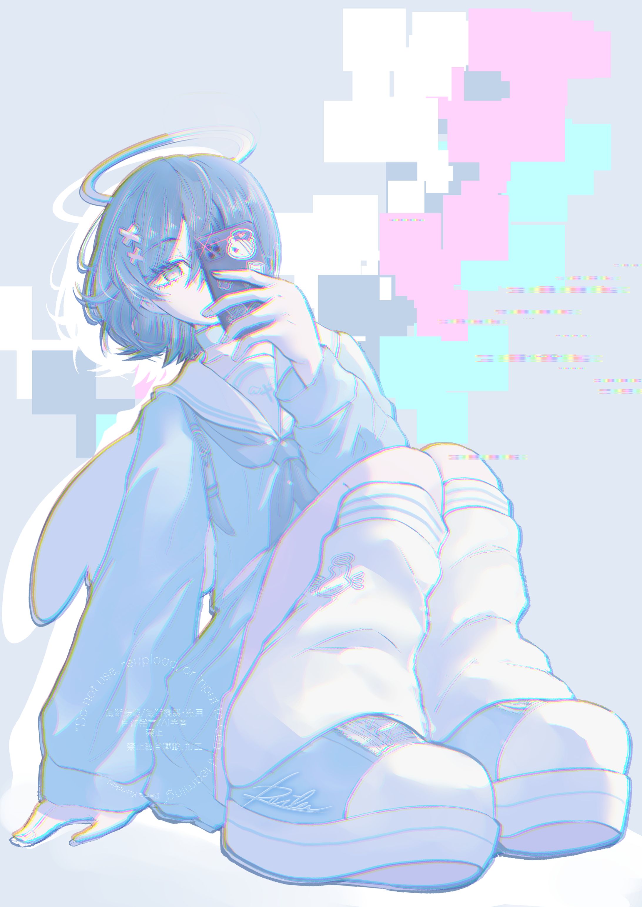 天使界隈イラスト（習作）-1