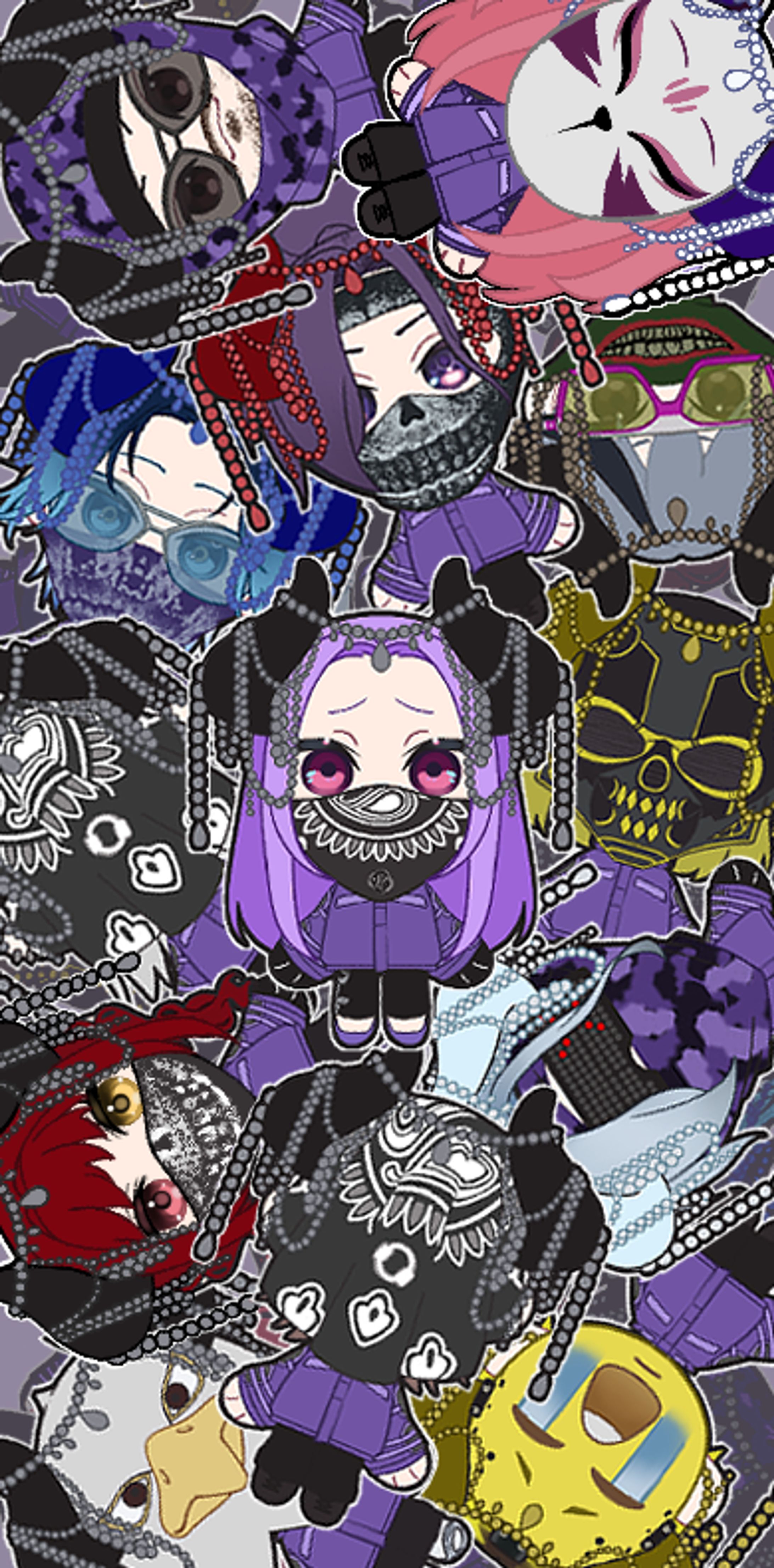 【ファンアート】スマホ壁紙-1