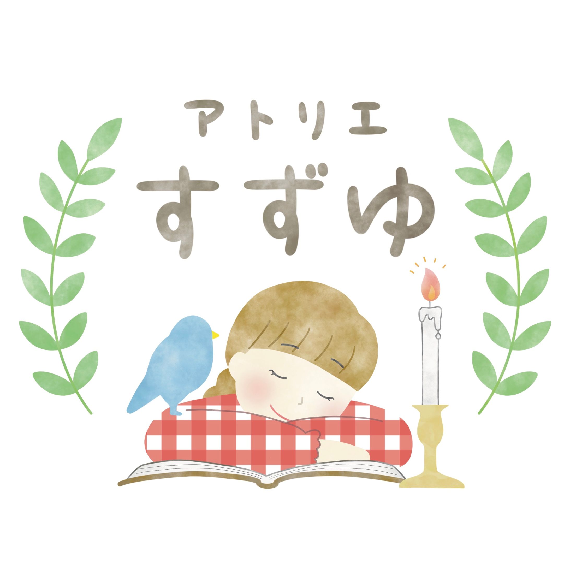ハンドメイド作家様　ロゴイラスト-1