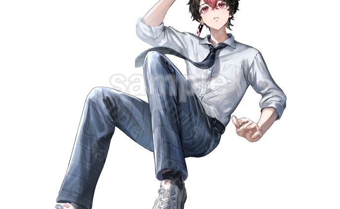 シクフォニLAN様オリジナル楽曲『灯』MVイラスト