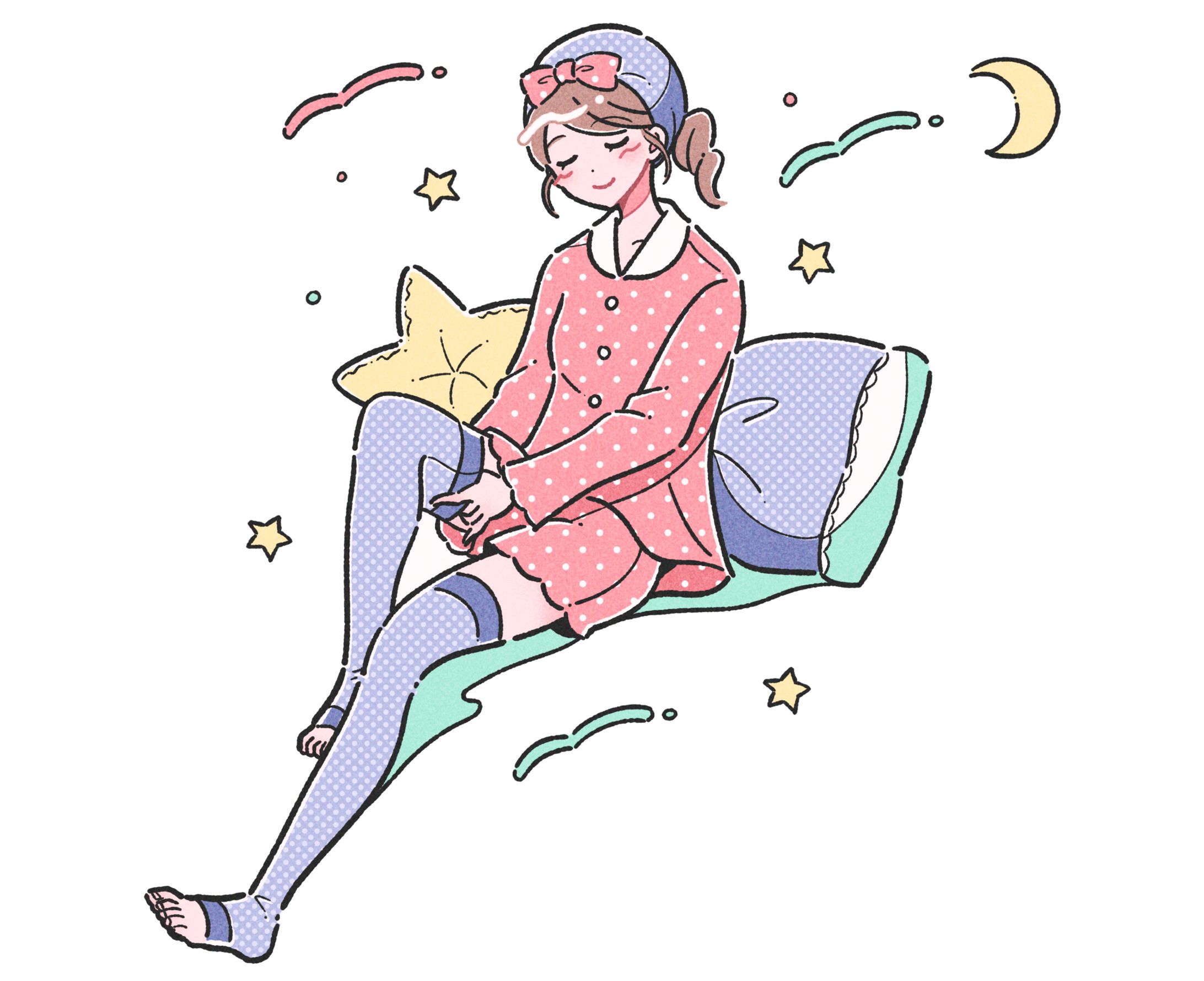 【お仕事】ラシック名古屋様：パンフレットイラストカット-1