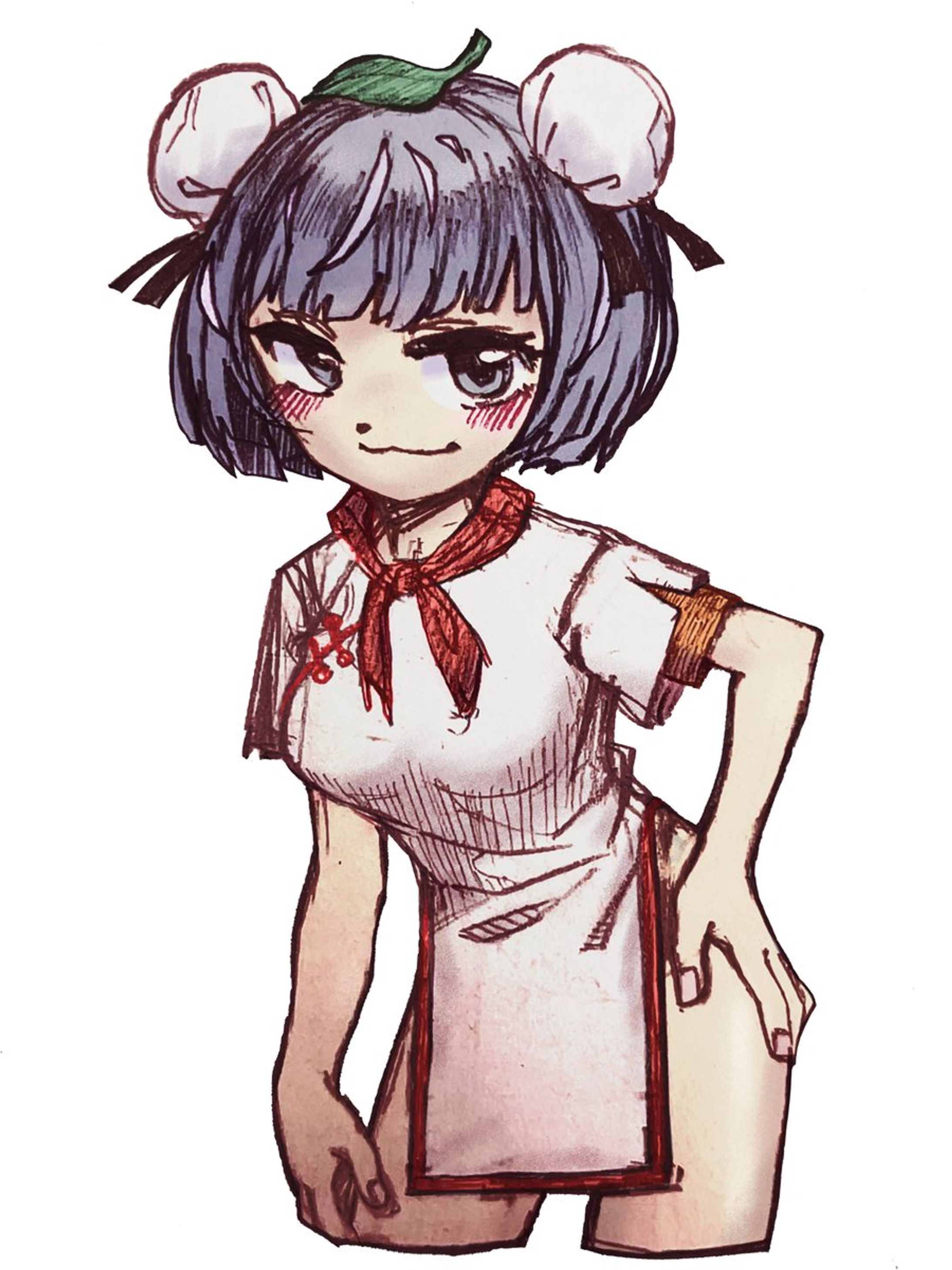 チャイナ服ぽんぽこ-1