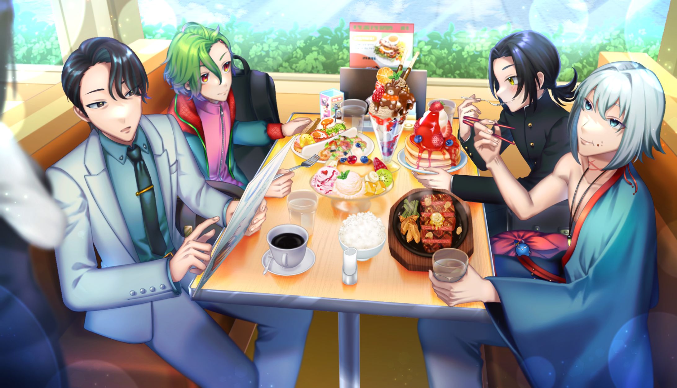 ファミレススチルイラスト-1
