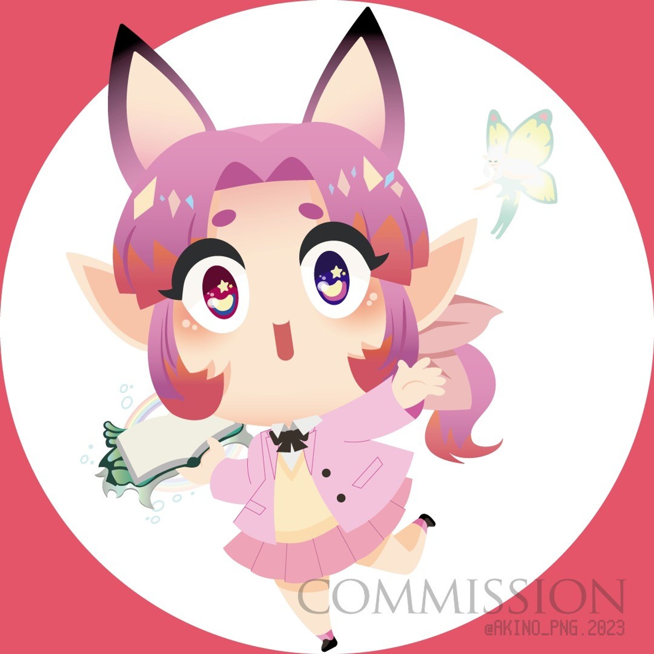 Commission done for a static member
It's my first time drawing a lala and I loved it haha 

#lalafell #ff14 #ffxiv #finalfantasy #chibi #sdcharacter #可愛い #ララフェル #学者 #scholar-1