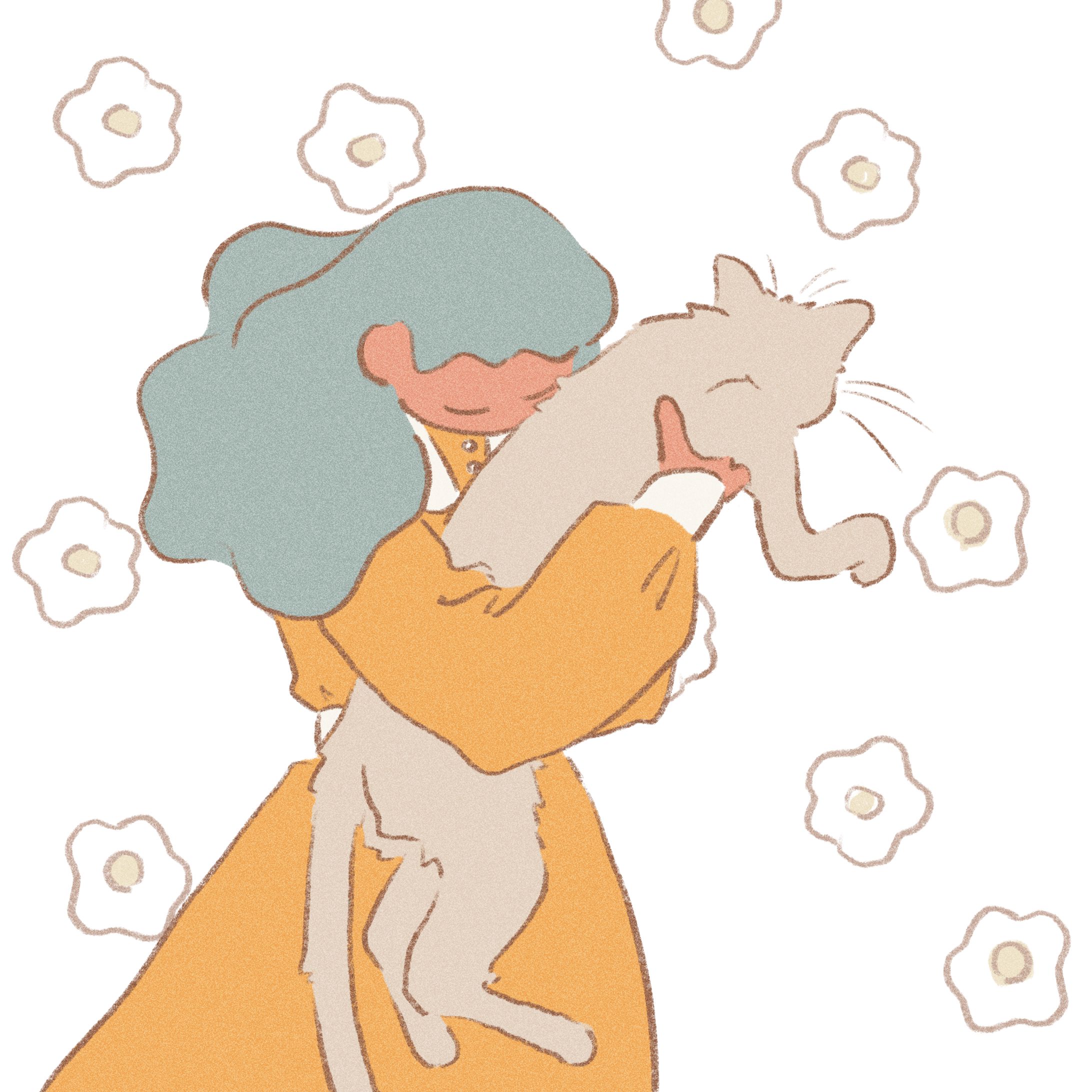 ねこと女の子２-1