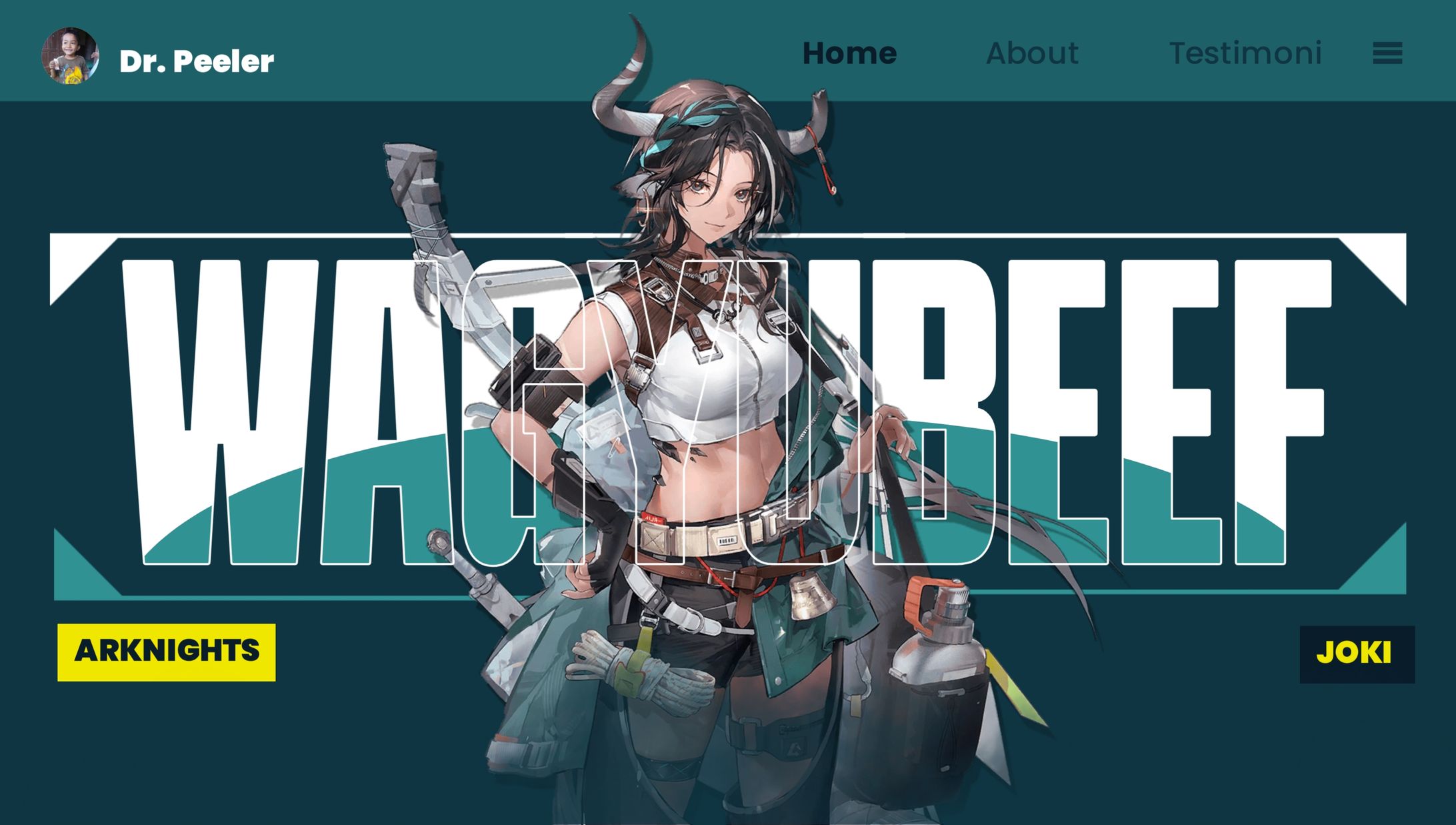 [Header Design] - Arknights-1