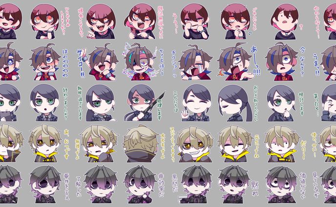 【オリジナル】CLiFF EDGE inc. LINEスタンプ用イラスト