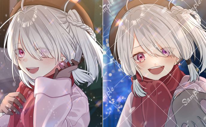 瑚珀ユメ 様 / 動画イラストx2