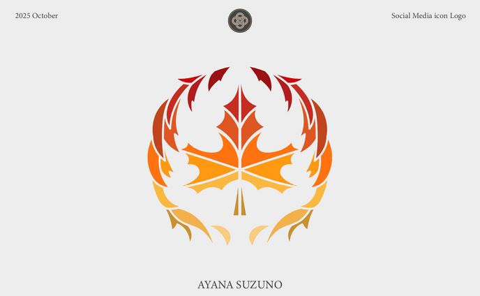 LOGO : 個人SNSアイコン用（紅葉）