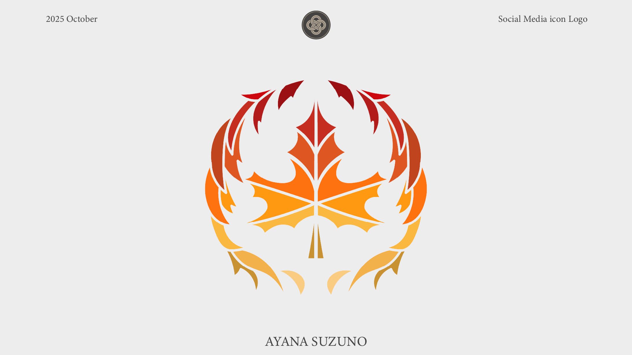 LOGO : 個人SNSアイコン用（紅葉）-1