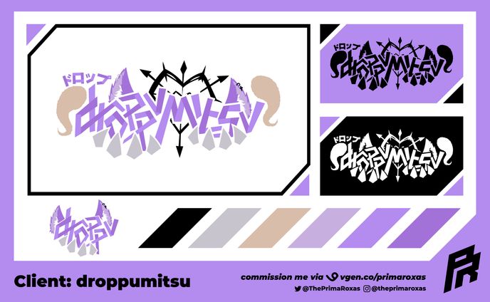 Droppumitsu Logo Design