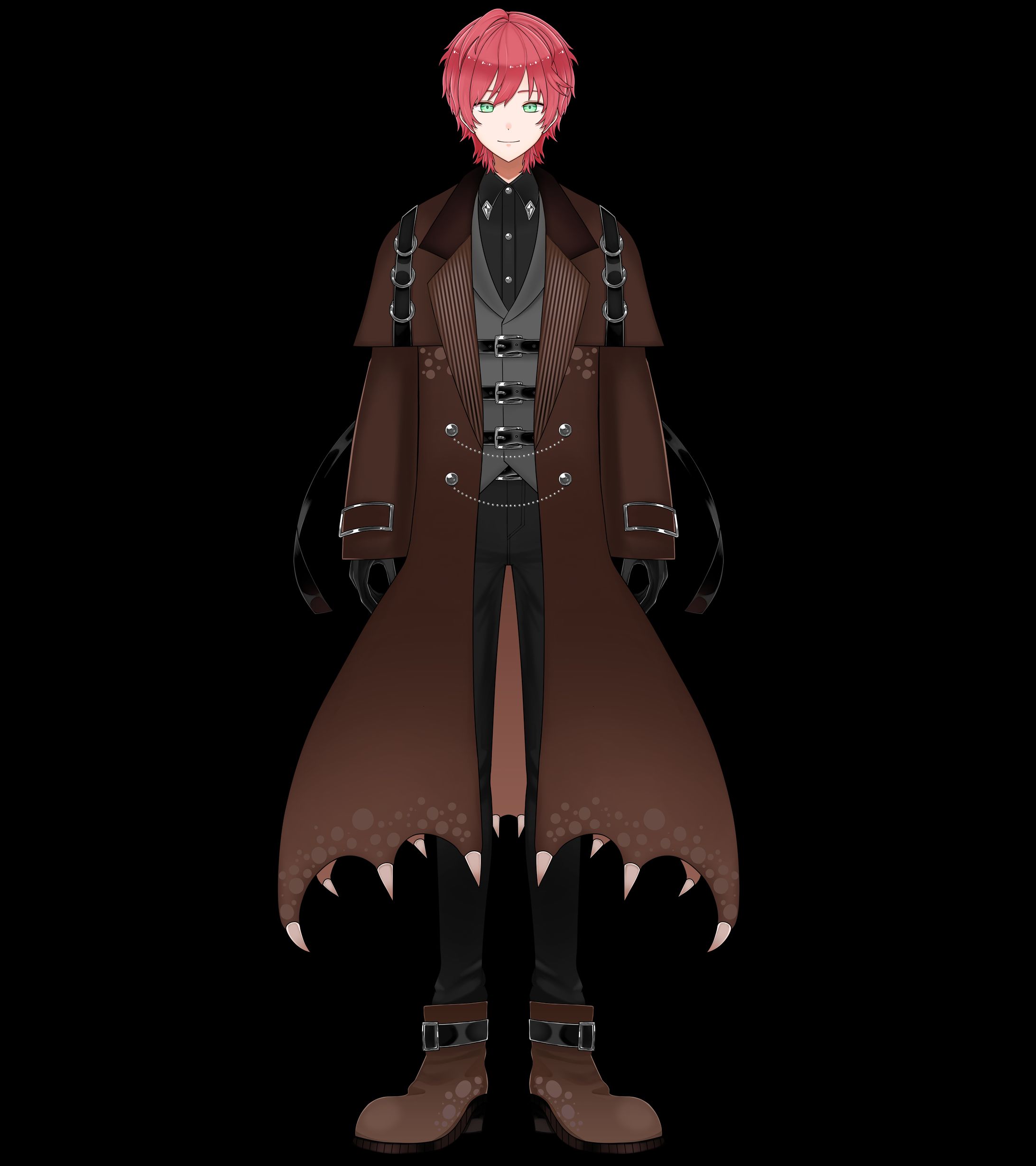 久庵炎駒様　パーツ分け立ち絵-1