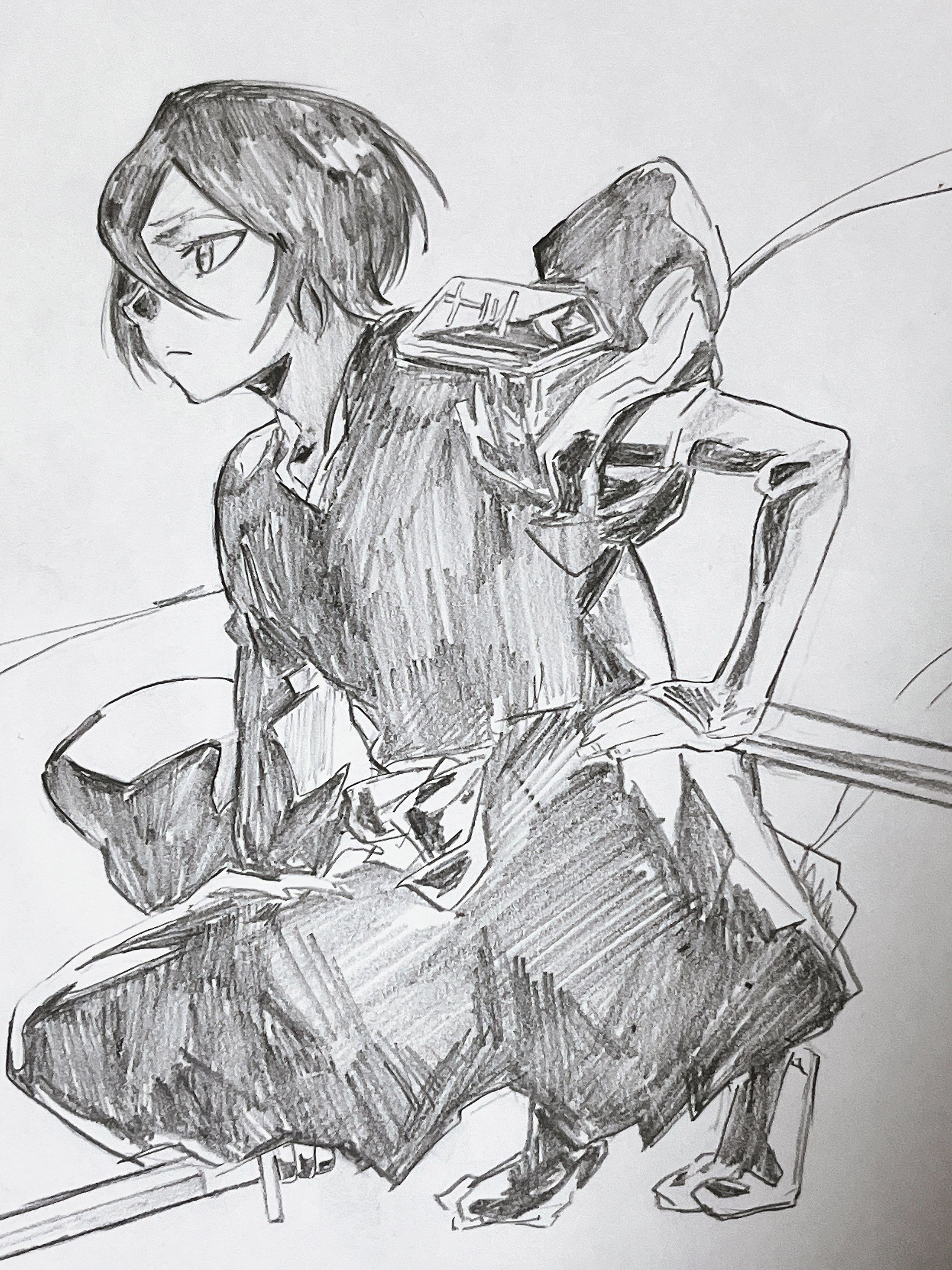 模写、クロッキー-1