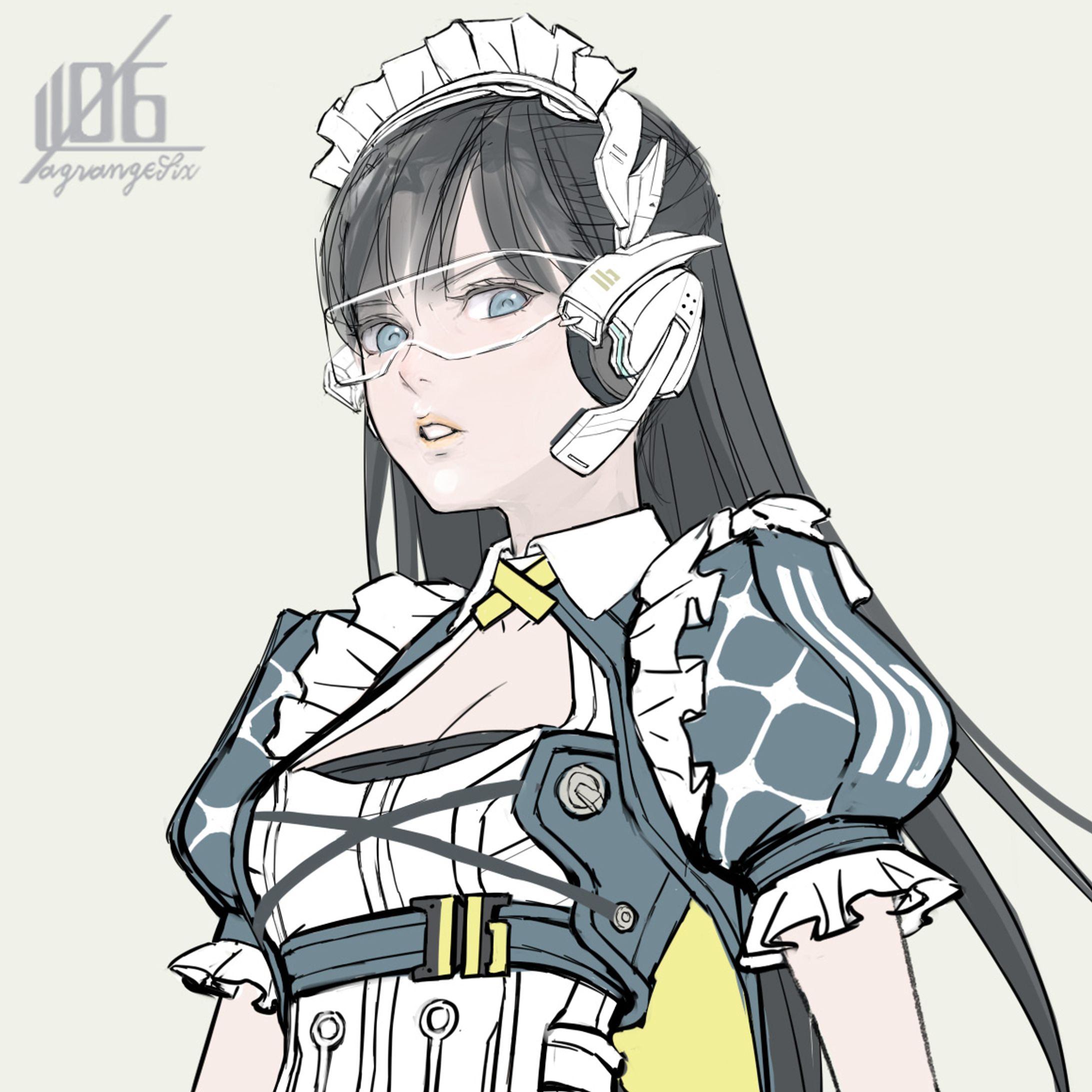 L6タクティカル×サイバーメイド服設定画-1