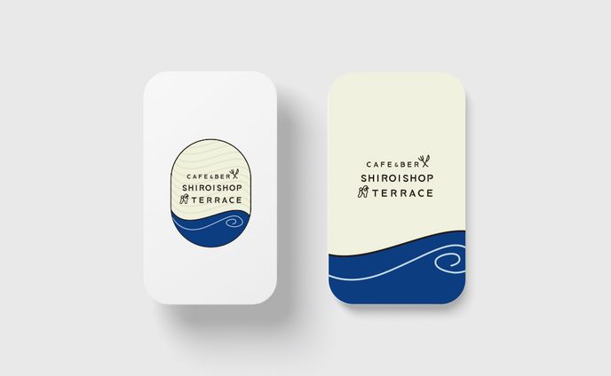 ショップカードデザイン CAFE & BAR