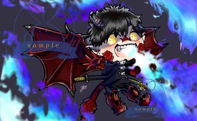 オリジナルキャラクターしたじき◎