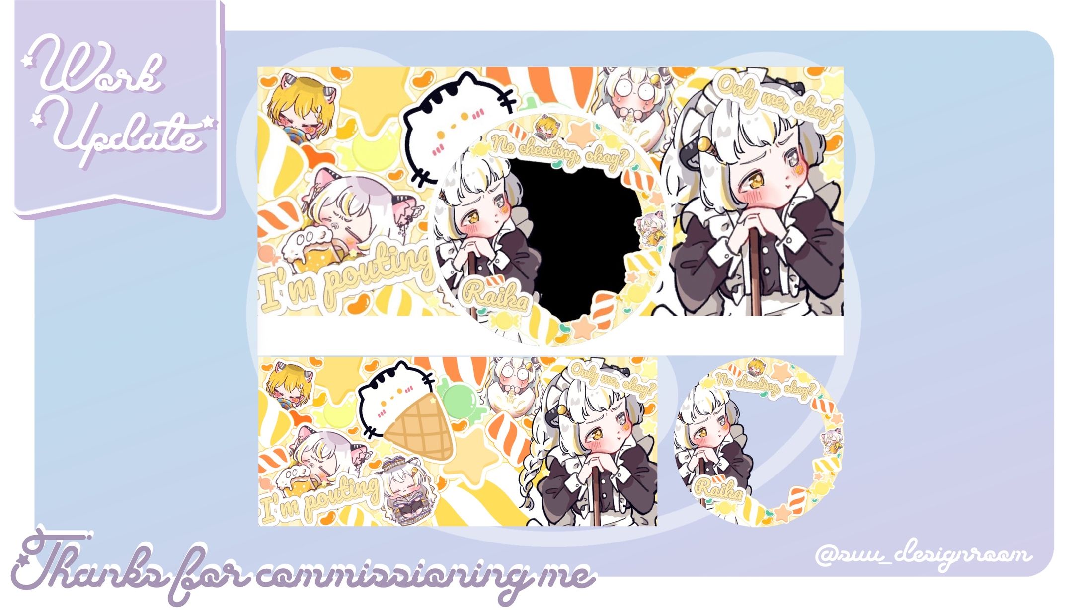 來夏様 IRIAMヘッダー＆アイコンリング-1