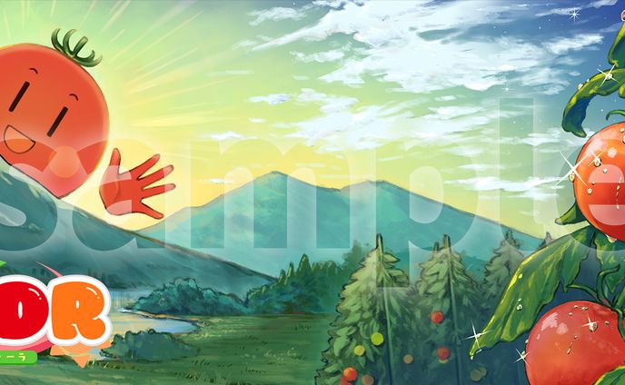 ポモディーラ様 / グッズ用イラスト