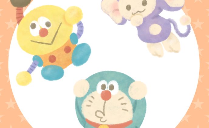 主線なしイラスト練習・藤子キャラ