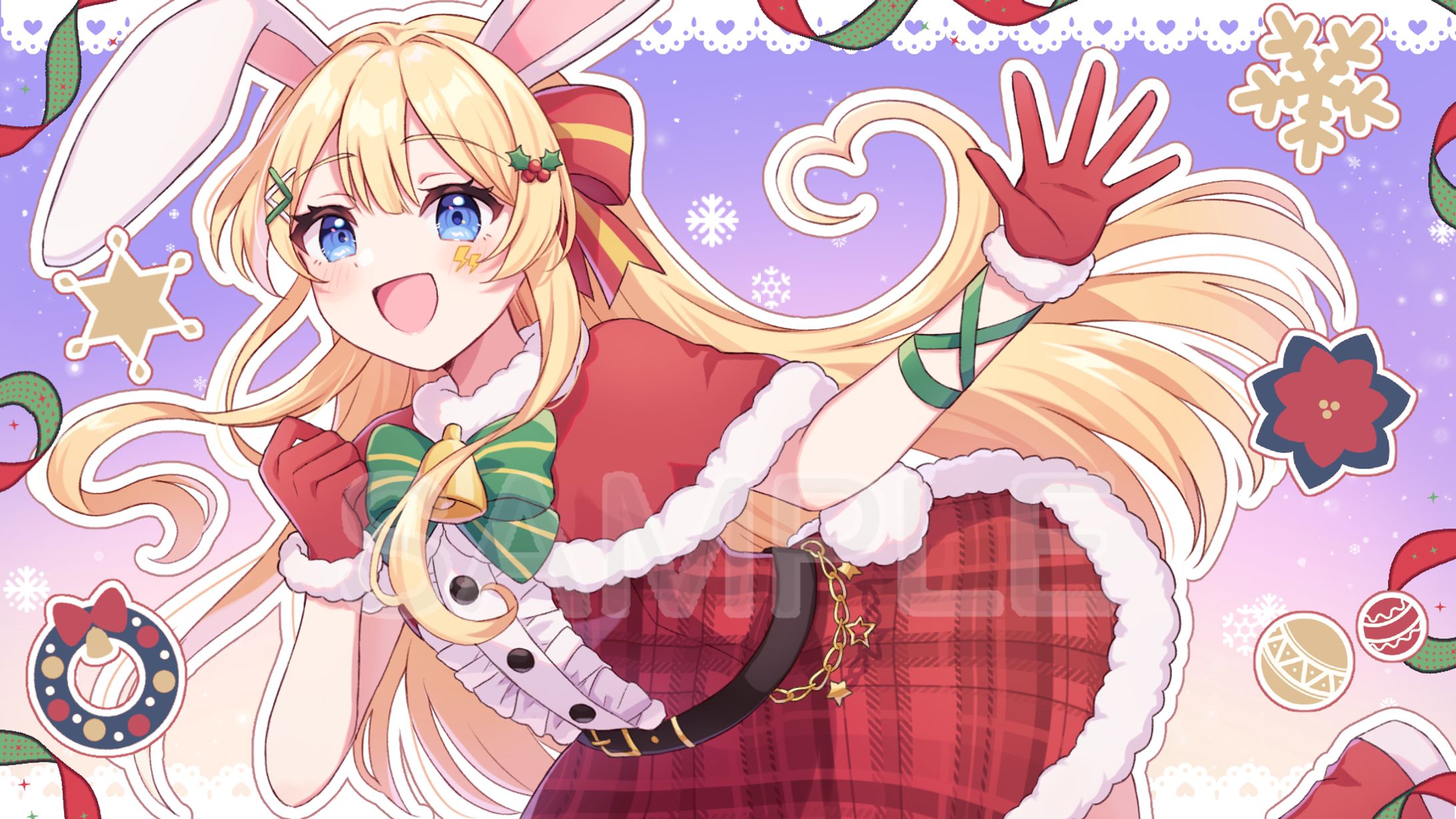 【Work】あこ様　配信サムネイルイラスト-1