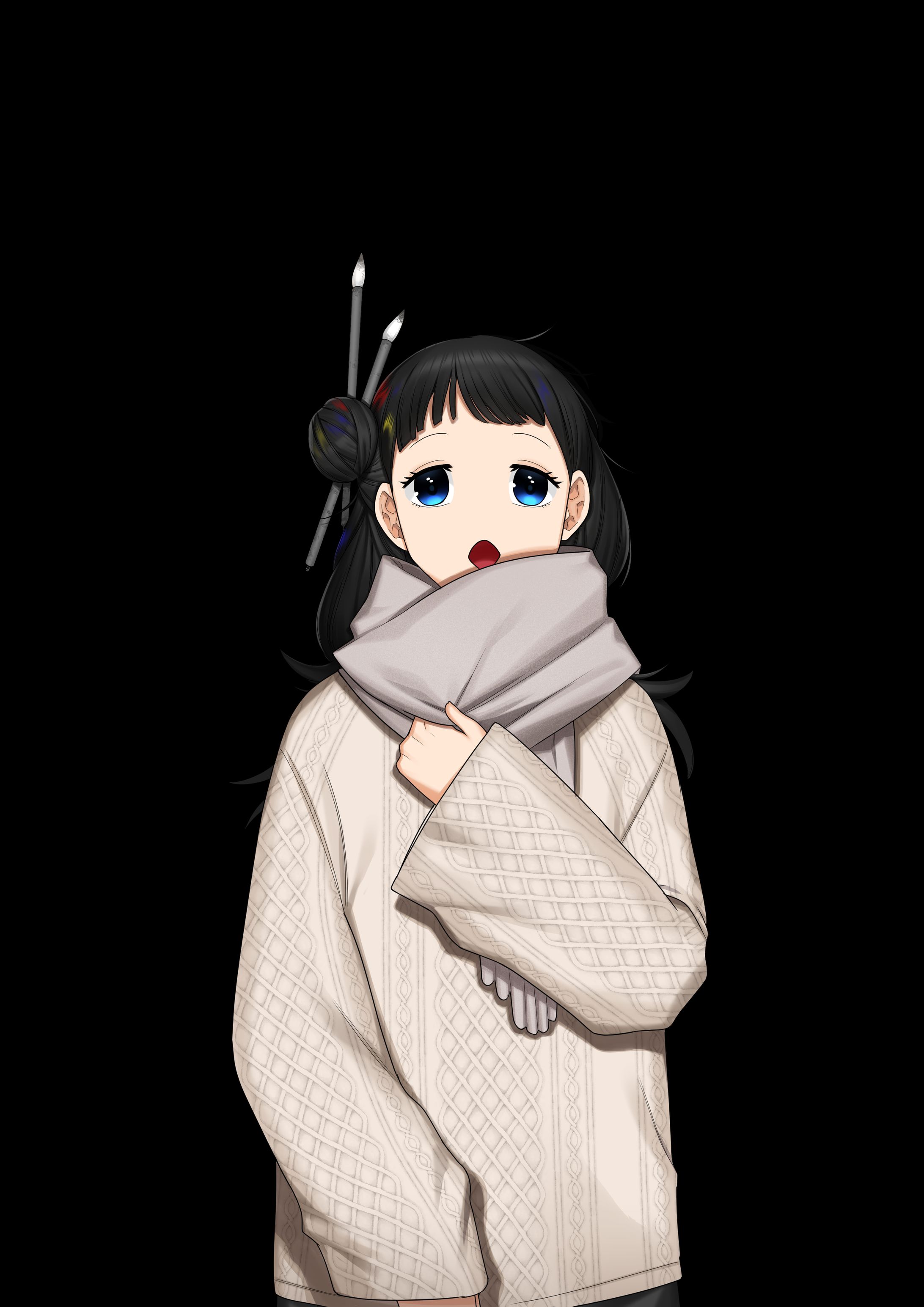 TRPG 女性立ち絵-1