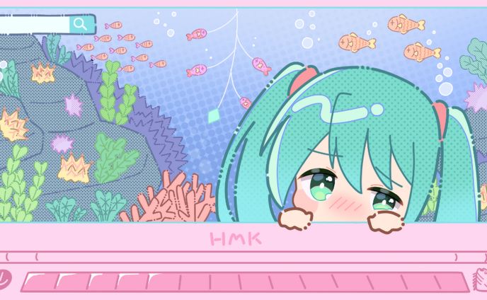 「インターネットコミュニケーション」MVイラスト