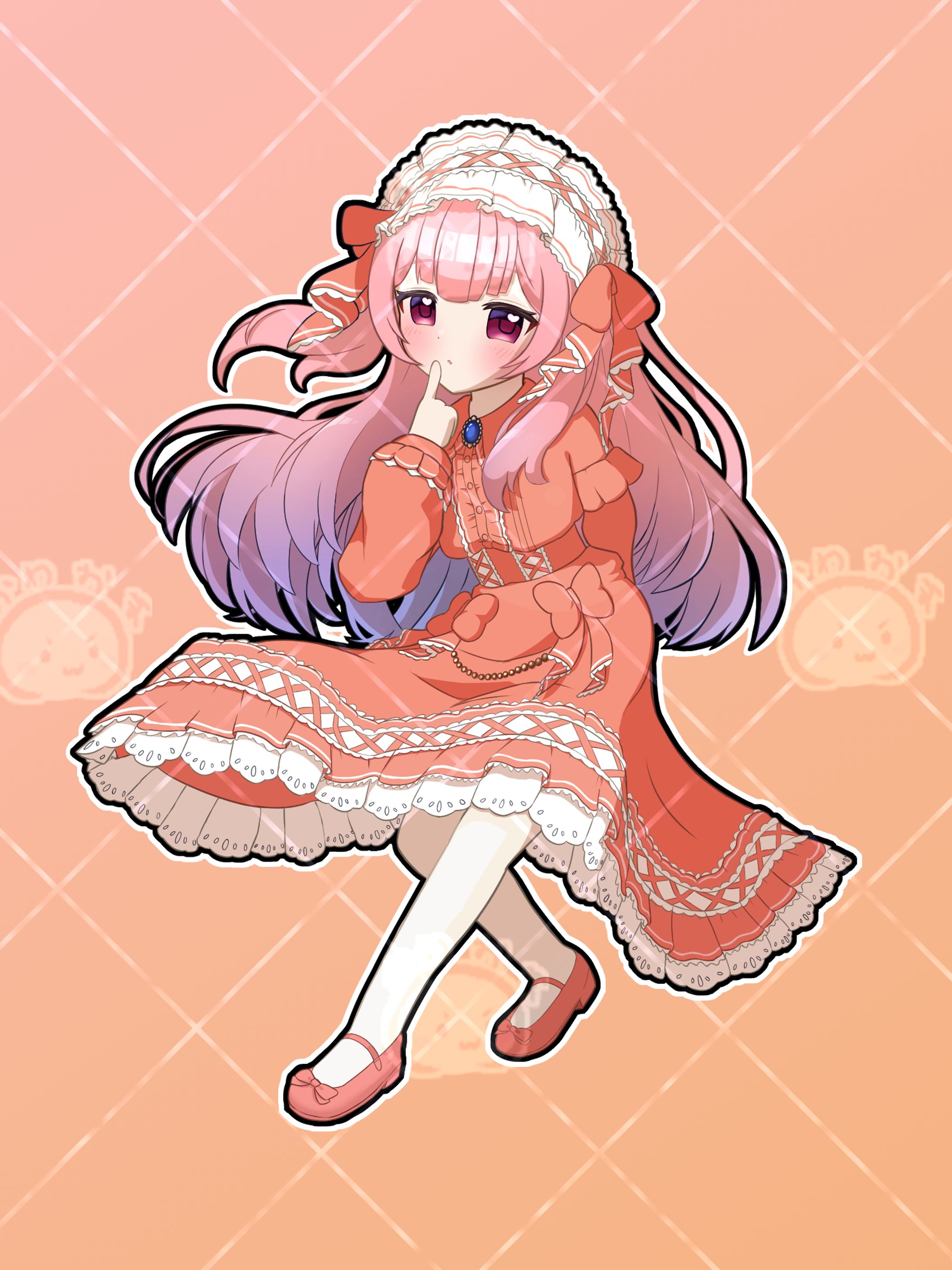 恋坂のの　ミニキャライラスト-1