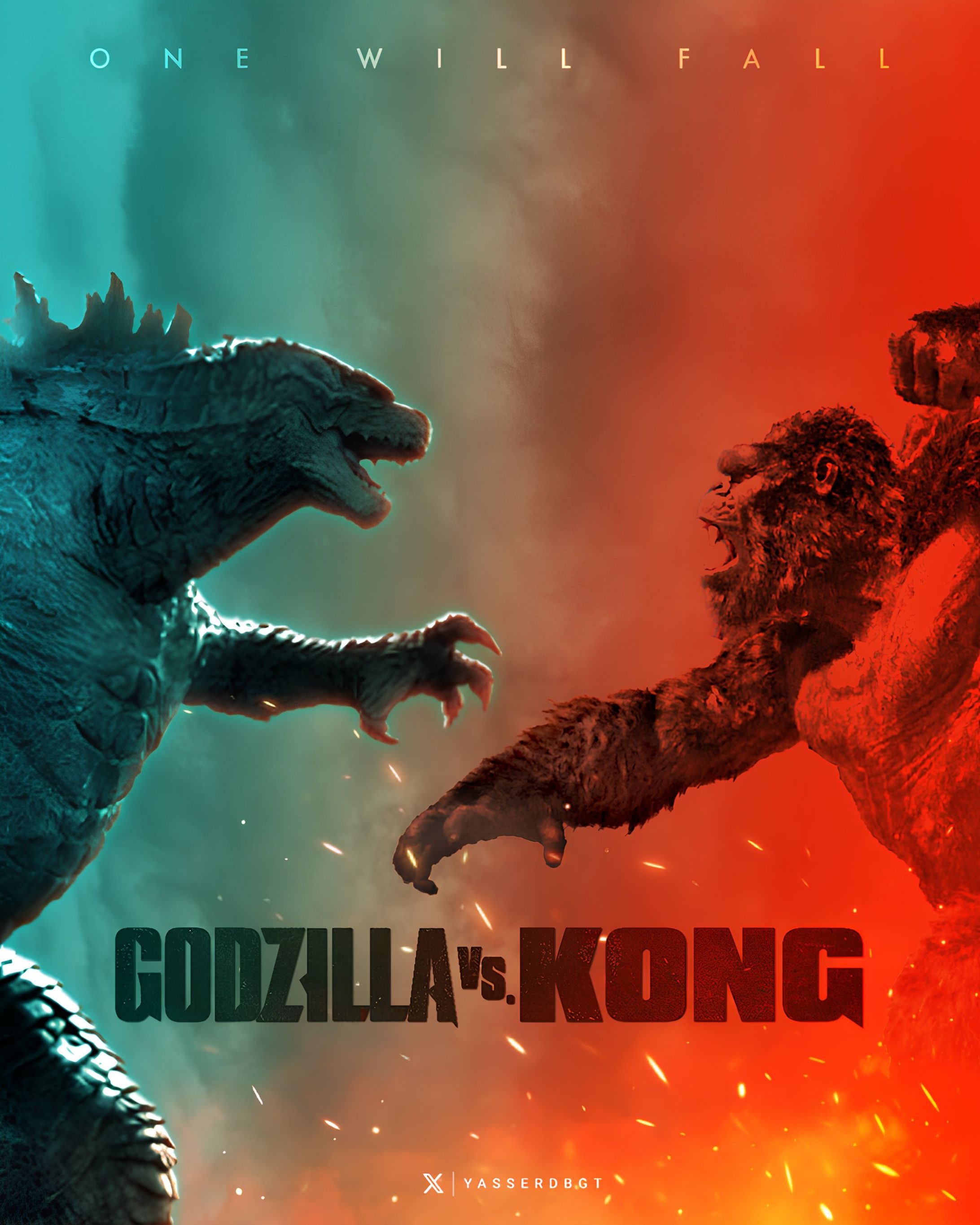 [MonsterVerse] Godzilla VS Kong Poster-1