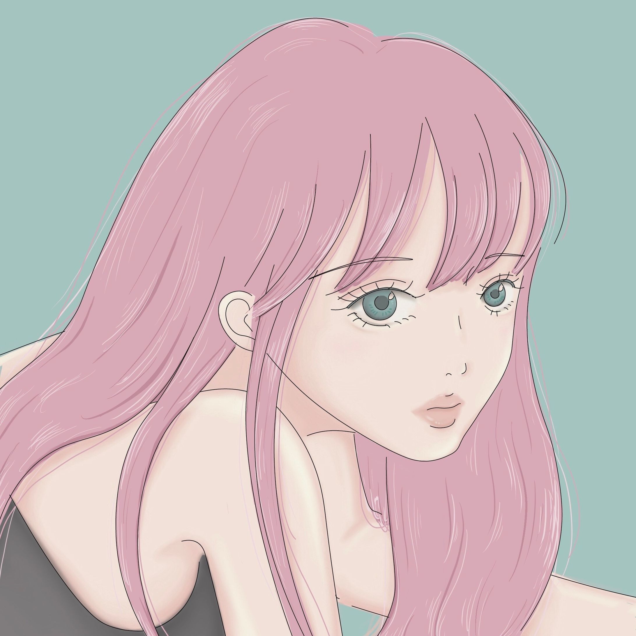 夏休みの女の子-1