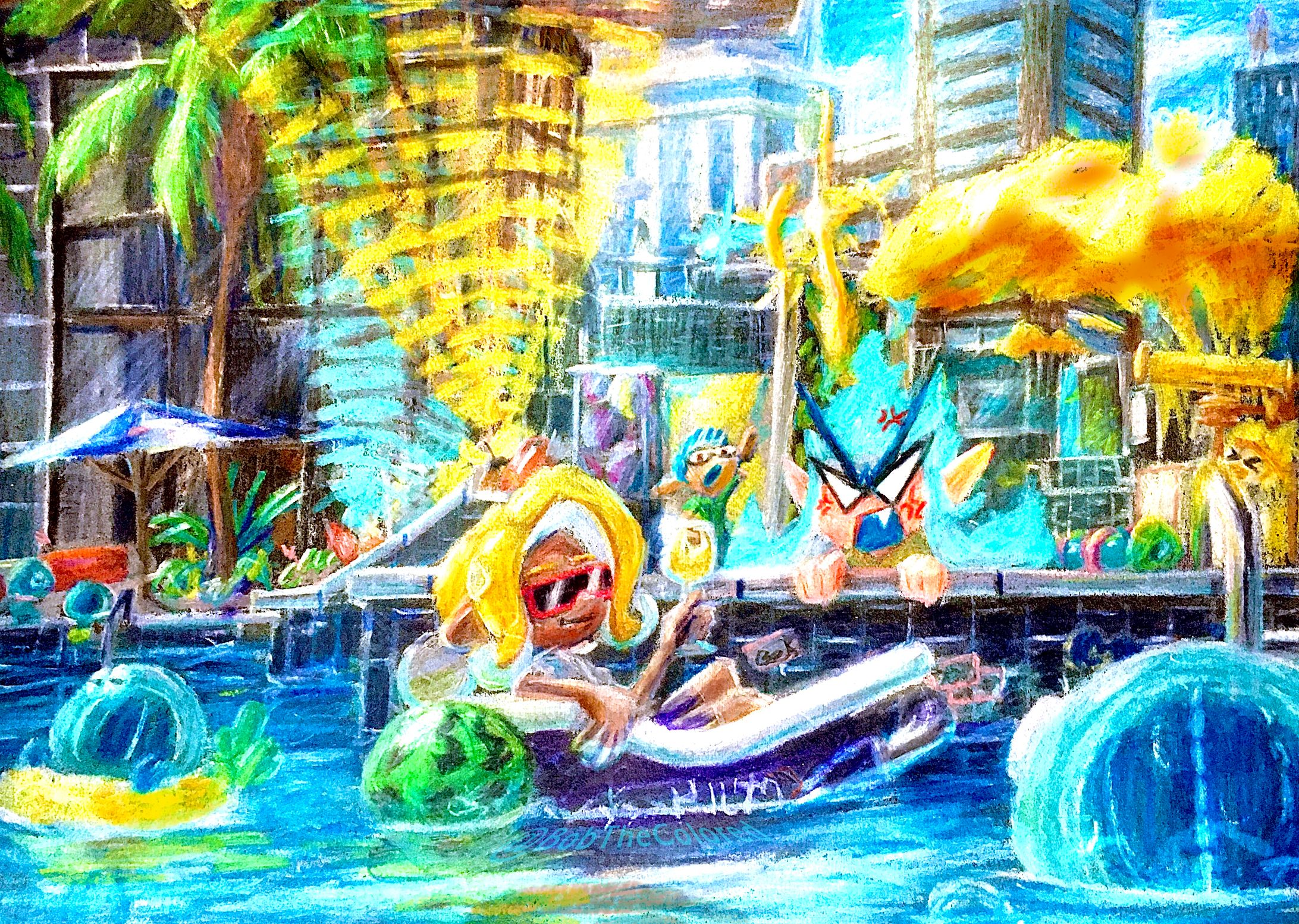 ニューオートロで優雅なひとときを(Splatoon2)-1