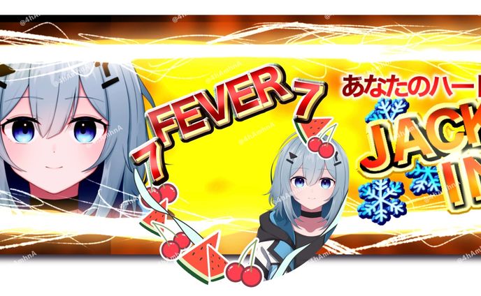 七虹様 IRIAMヘッダーとアイコンリング 差分あり