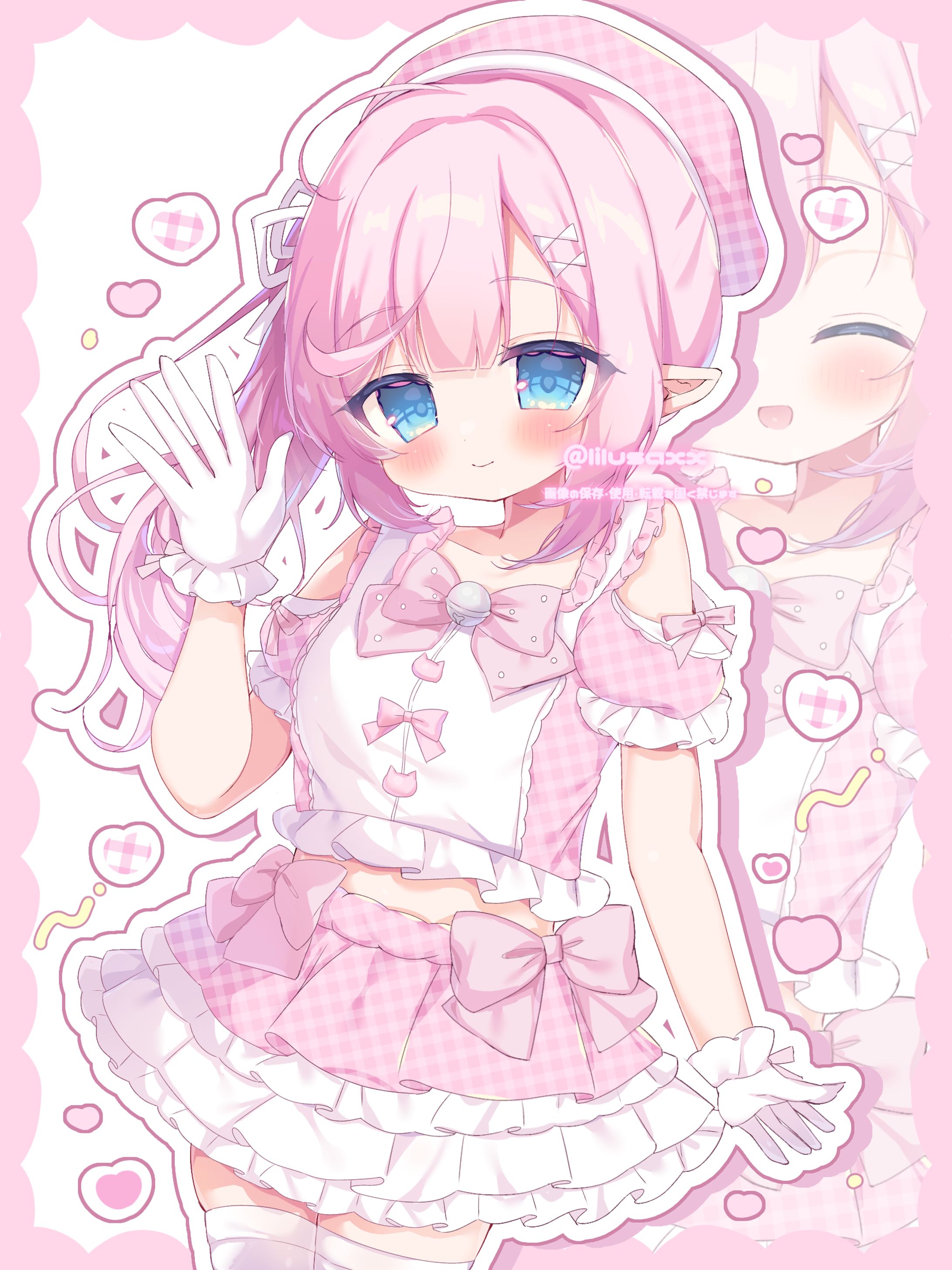 【Commission】めめ様「Snow halation」MV用イラスト-1