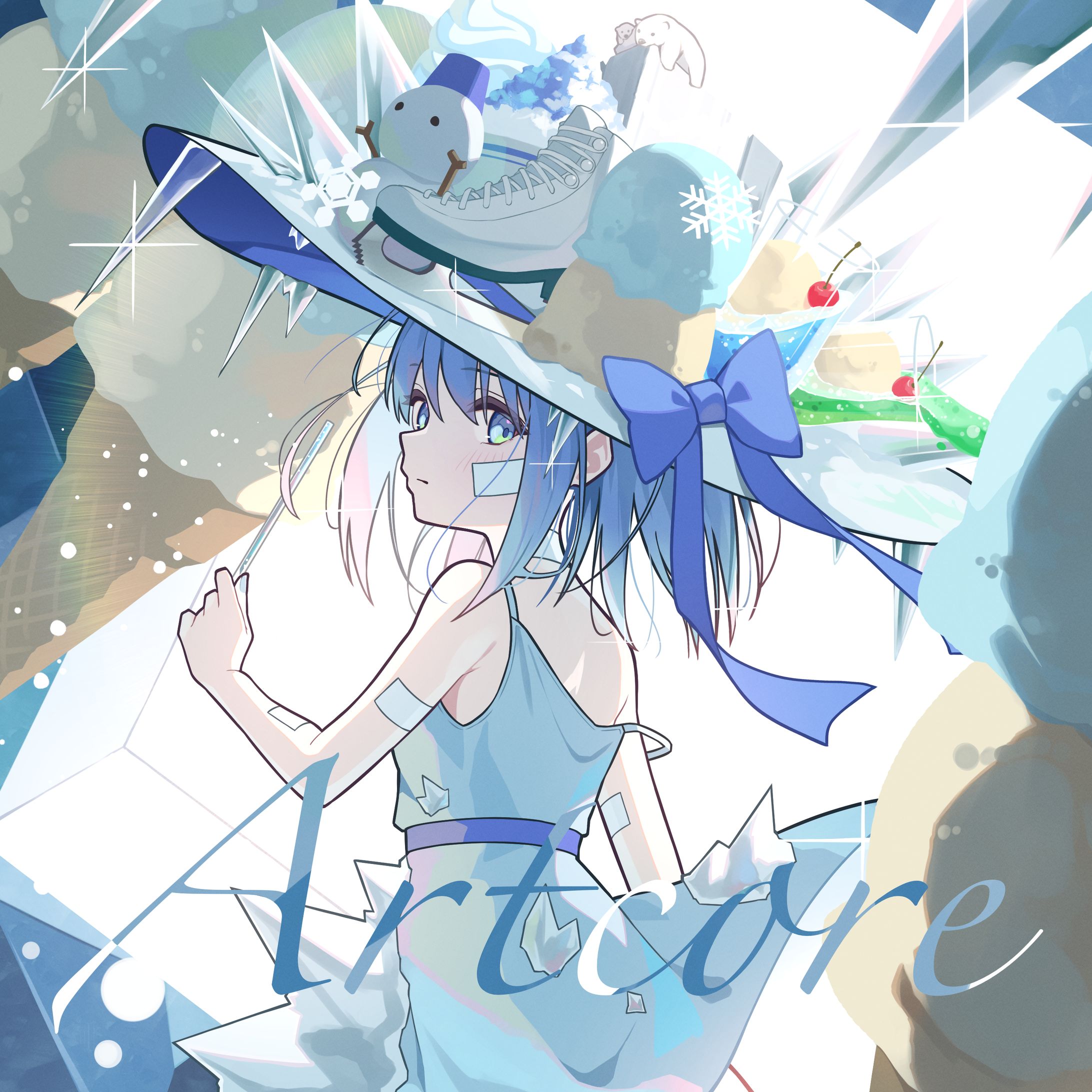 音楽ジャケットイラスト-1