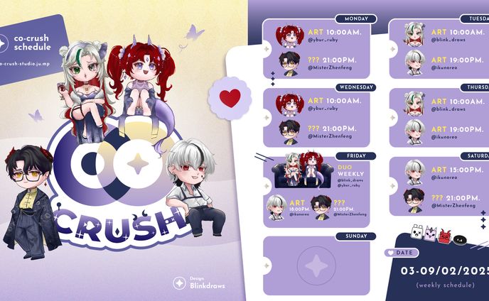 Stream Schedule for CO-Crush