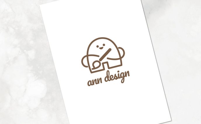 【自社案件】ann design　ロゴ