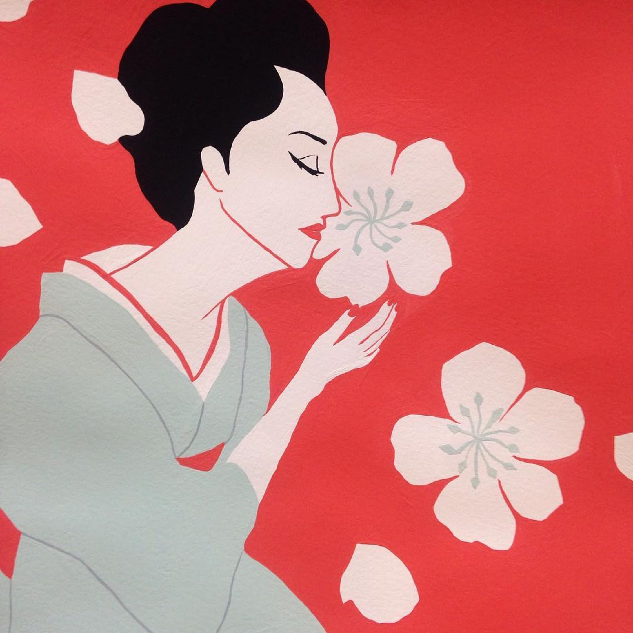 #kimono #flower #japan #Japanese #japone #kyoto #fashion #woman #tokyo #lady #pink #ukiyoe #museum #culture #london #love #blind #和服 #舞妓 #着物 #浴衣 #ファッション #化粧 #女性 #イラスト #イラストレーター #アート #illustration #illustrator-1