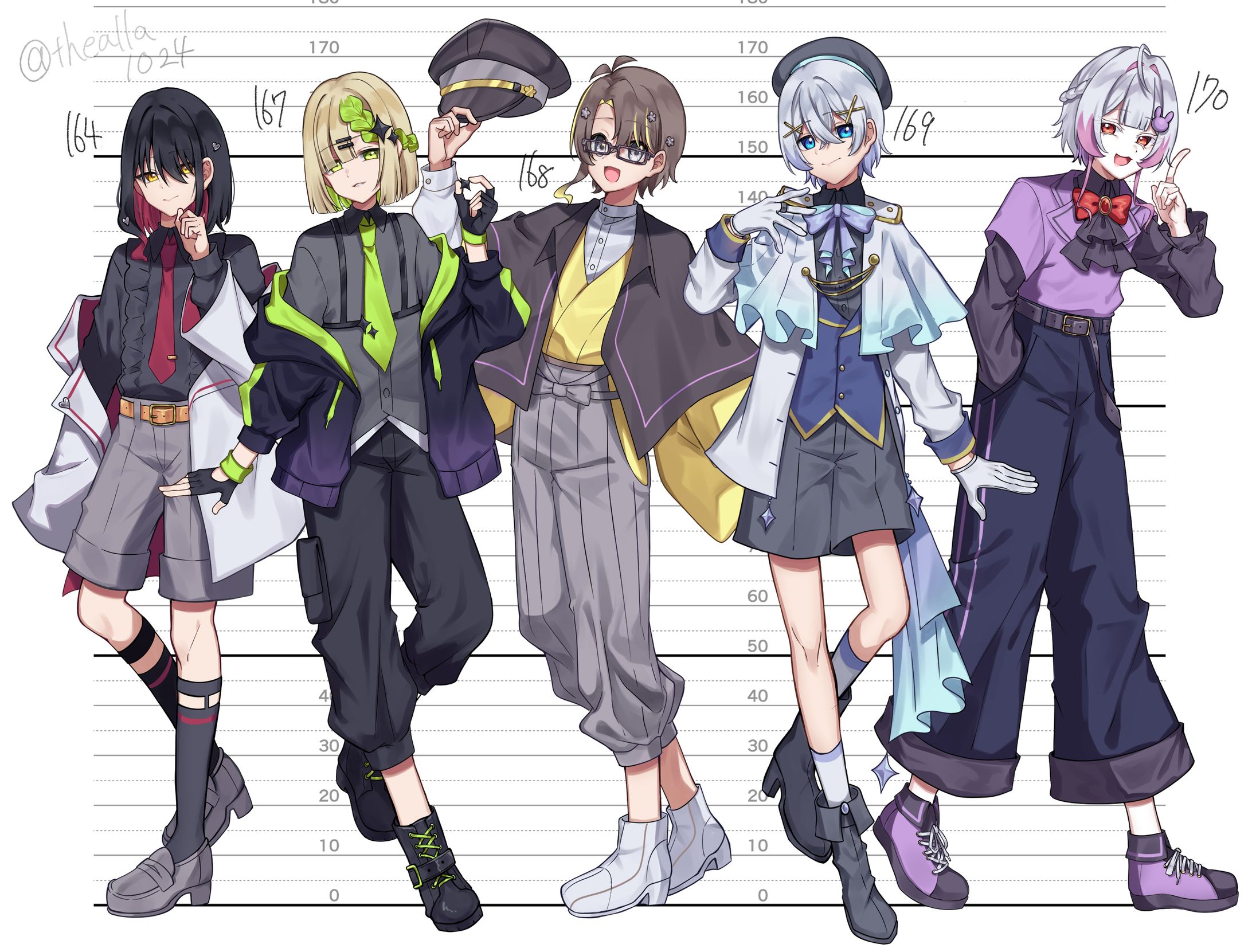 [オリジナルイラスト]立ち絵-1