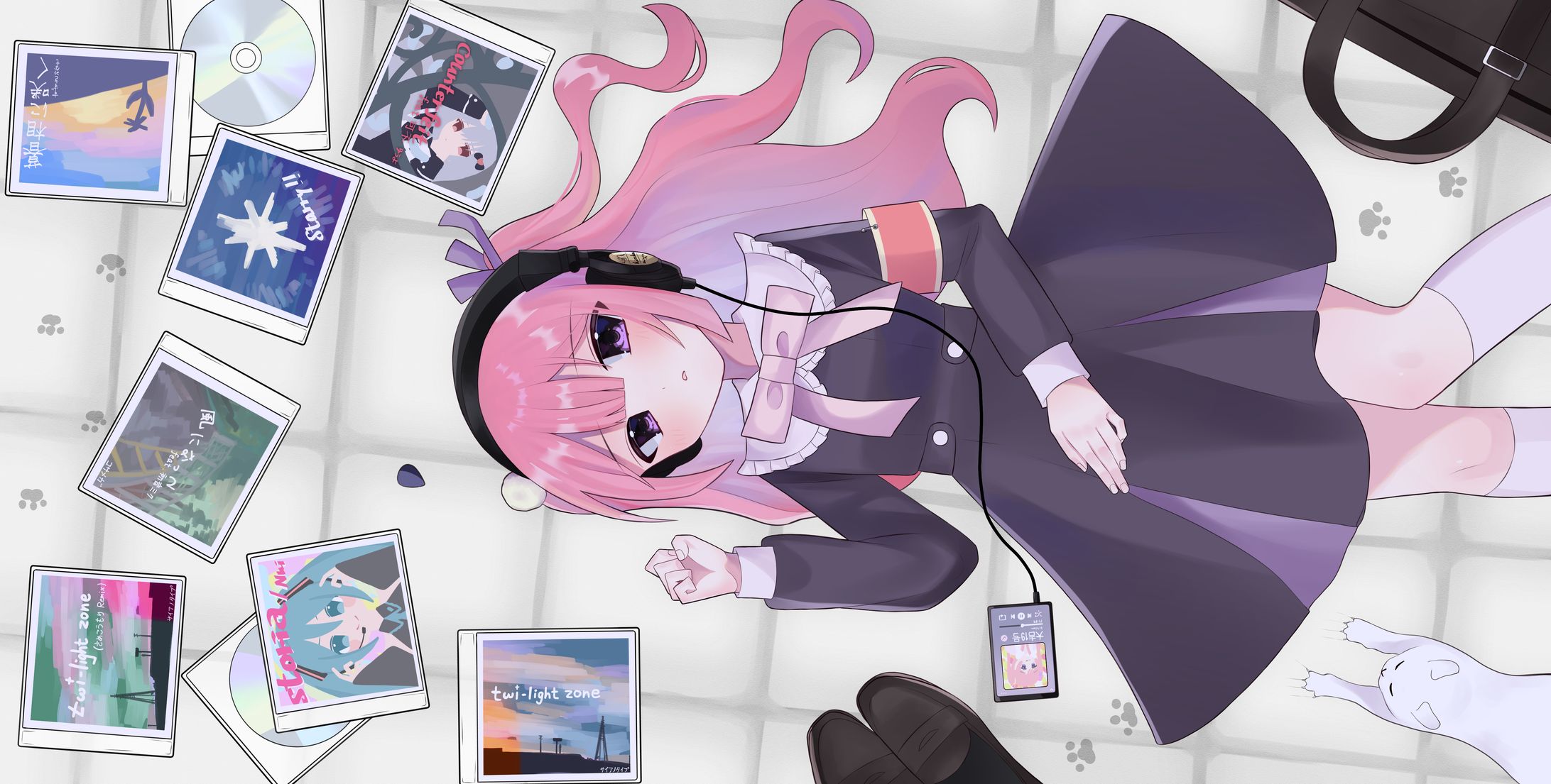 吉田音楽製作所　「大吉音19号」ブックレット内イラスト-1