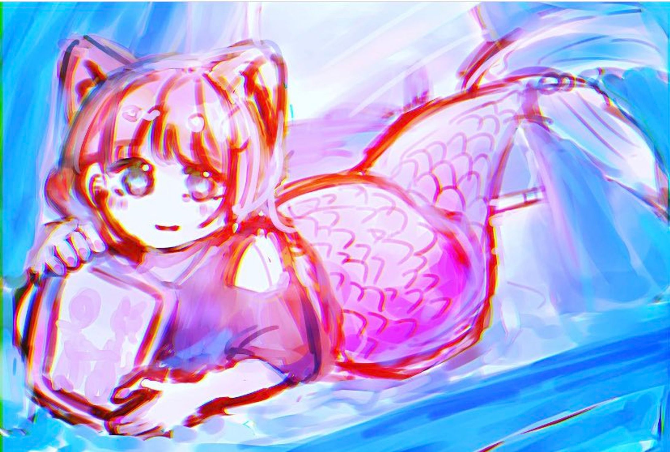 曲パロディ　趣味絵-1