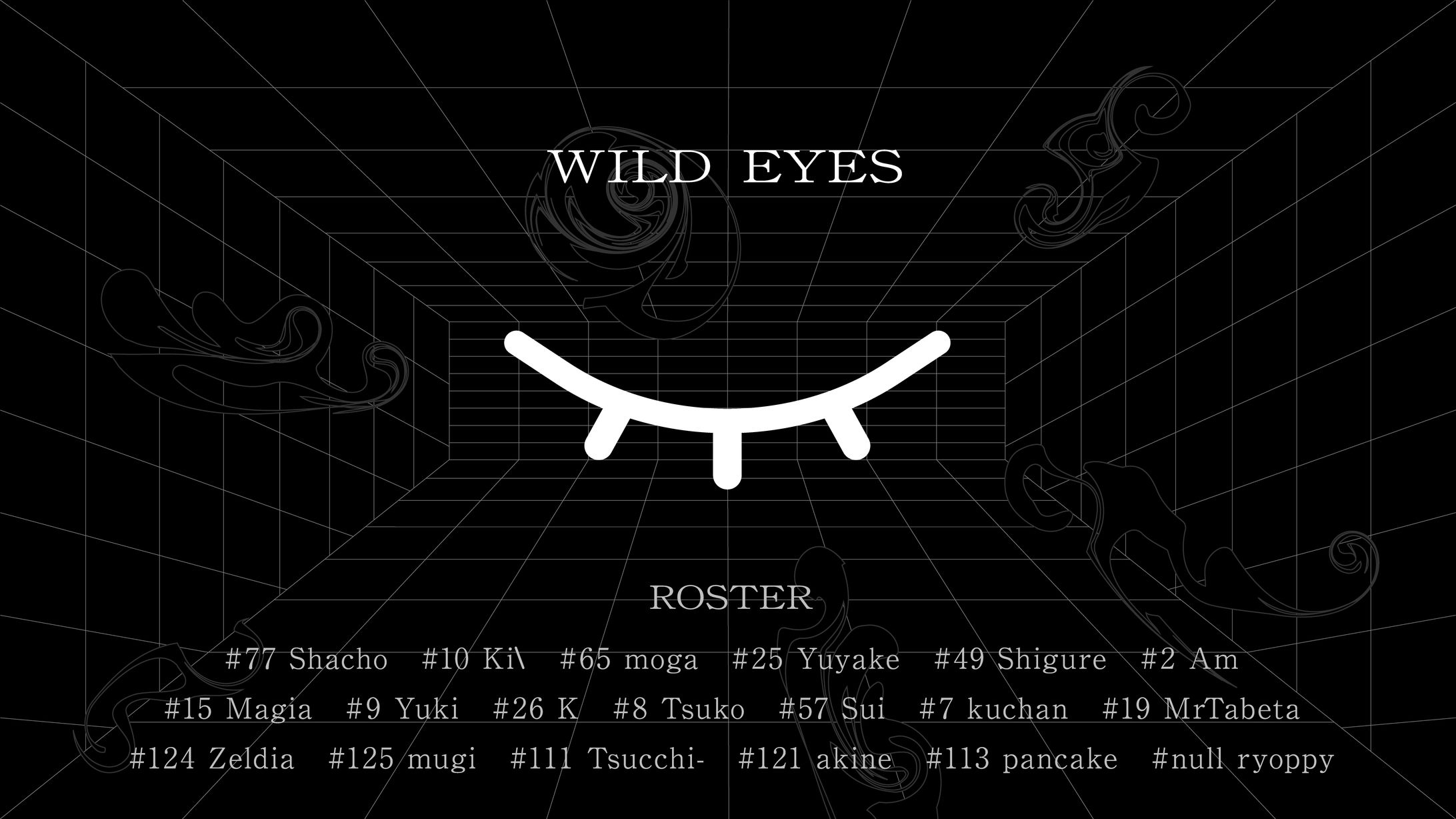 WILD EYES様　Roster告知用バナー-1