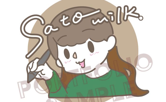 藻塩みるか、sns用アイコン