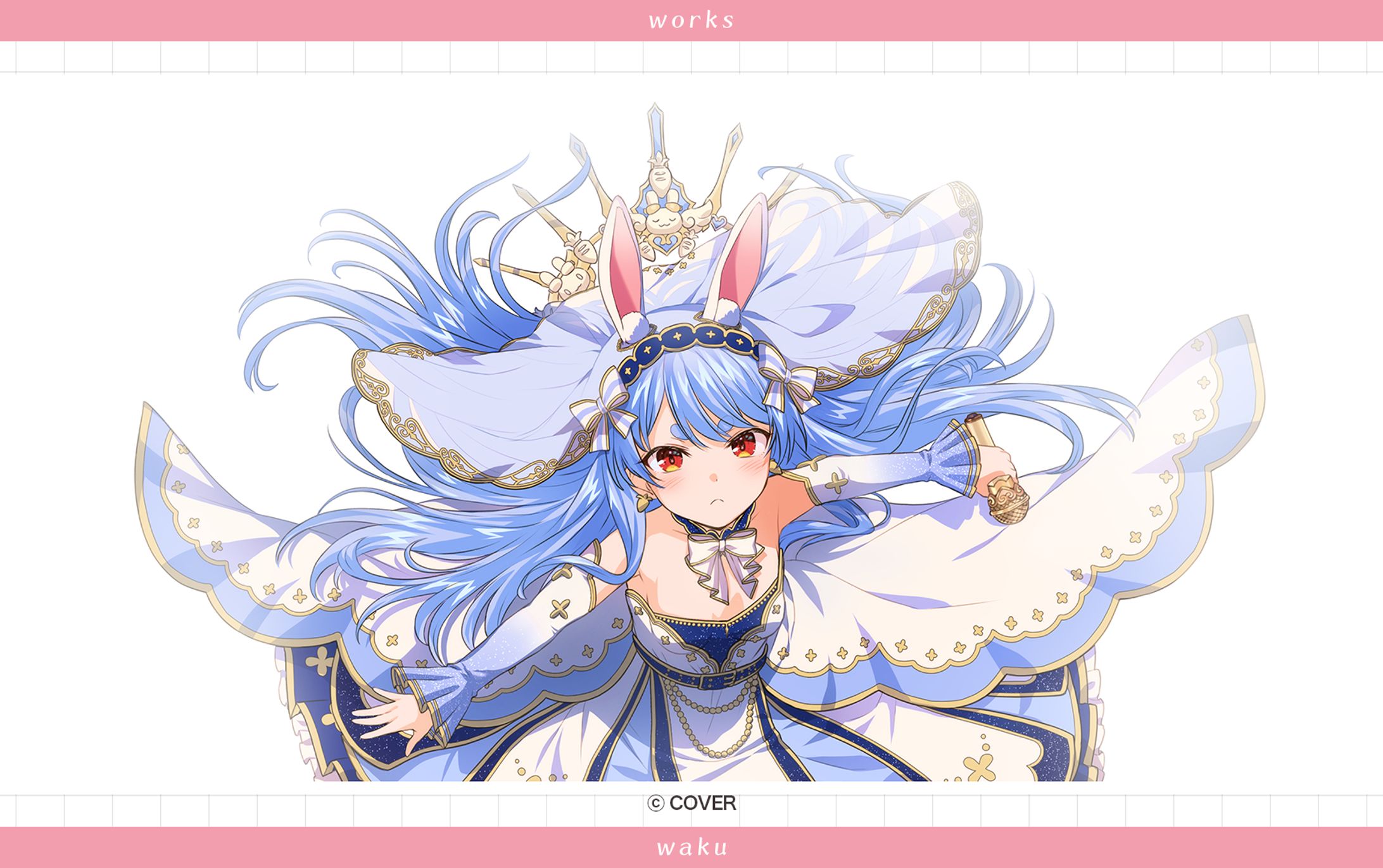 兎田ぺこら（ホロライブ）/ スロットLIVE2025闘志の華：萌え絵+カットインイラスト-1