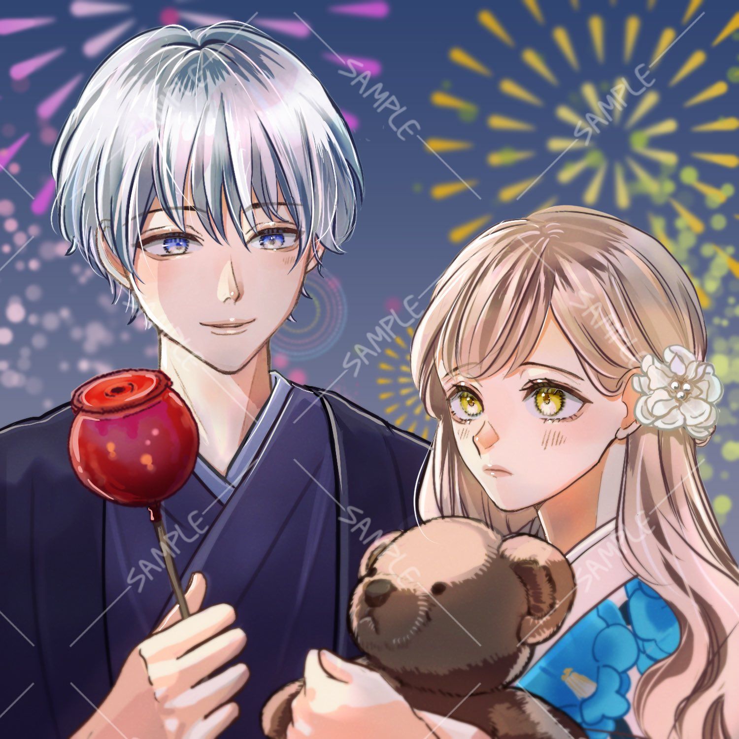 ペア画作成 ペア画 アイコン丨Picrew イラスト作って無料ダウンロードできる画像