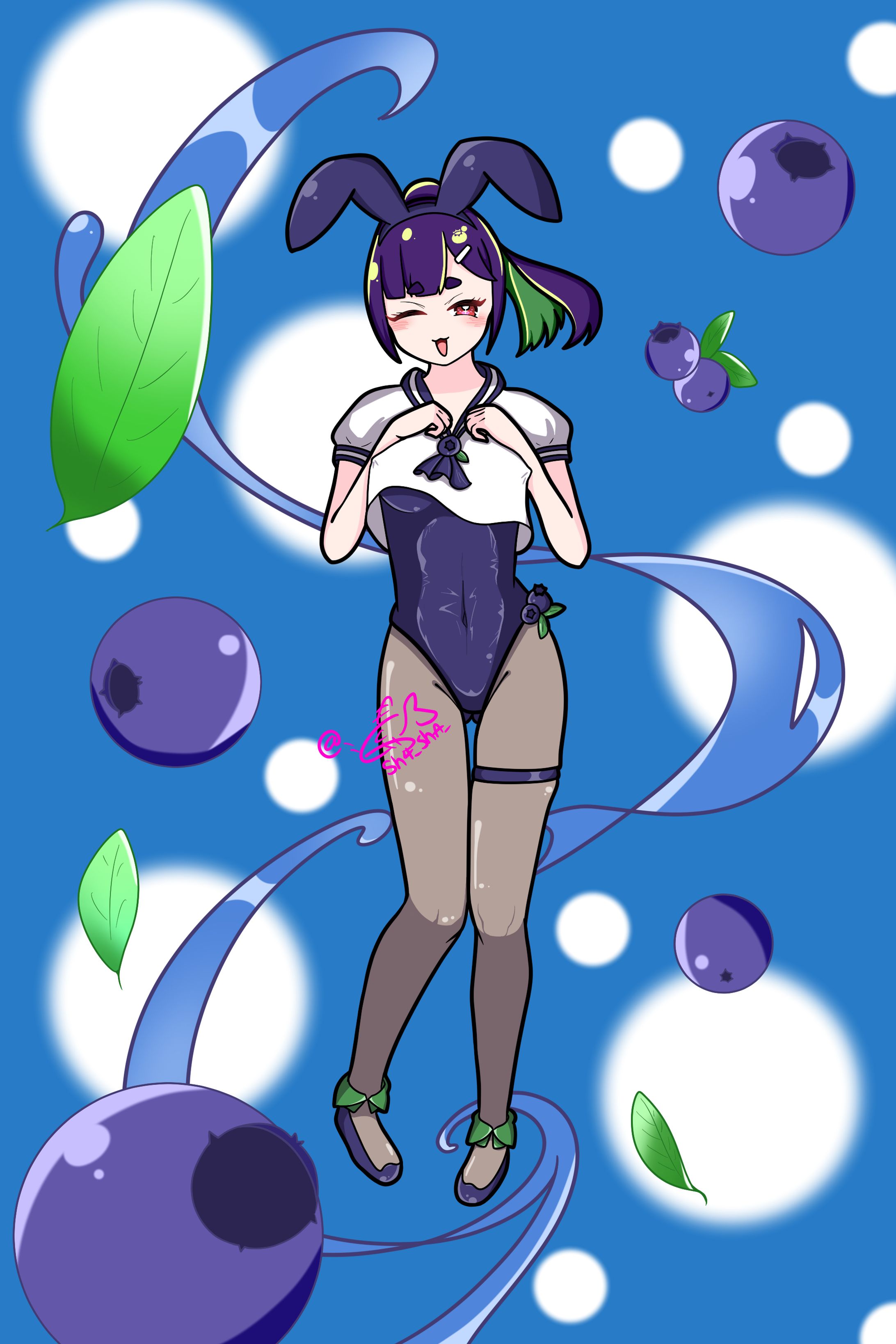 バニーガール🫐-1