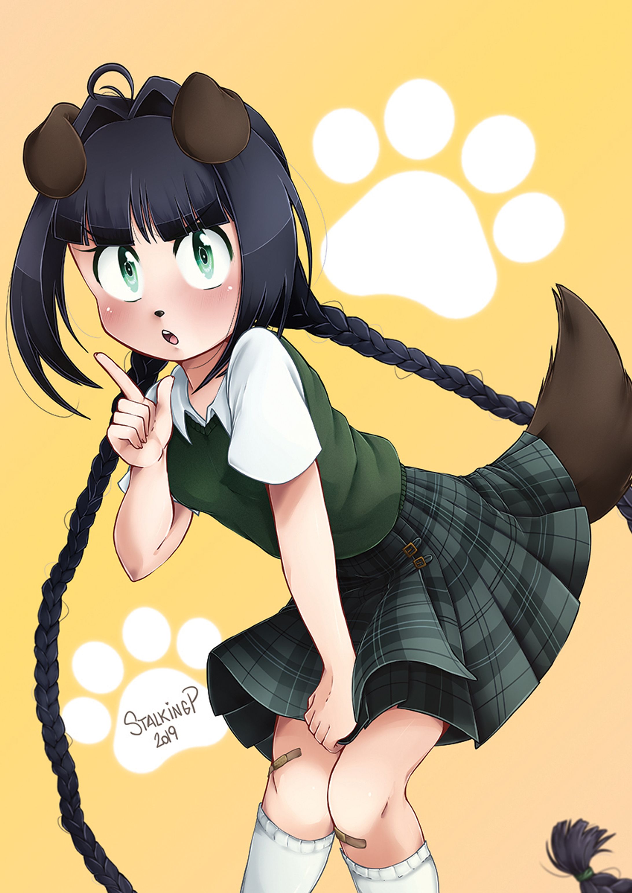 ロミナのわんダフル授業中カオス（表紙イラスト）-1